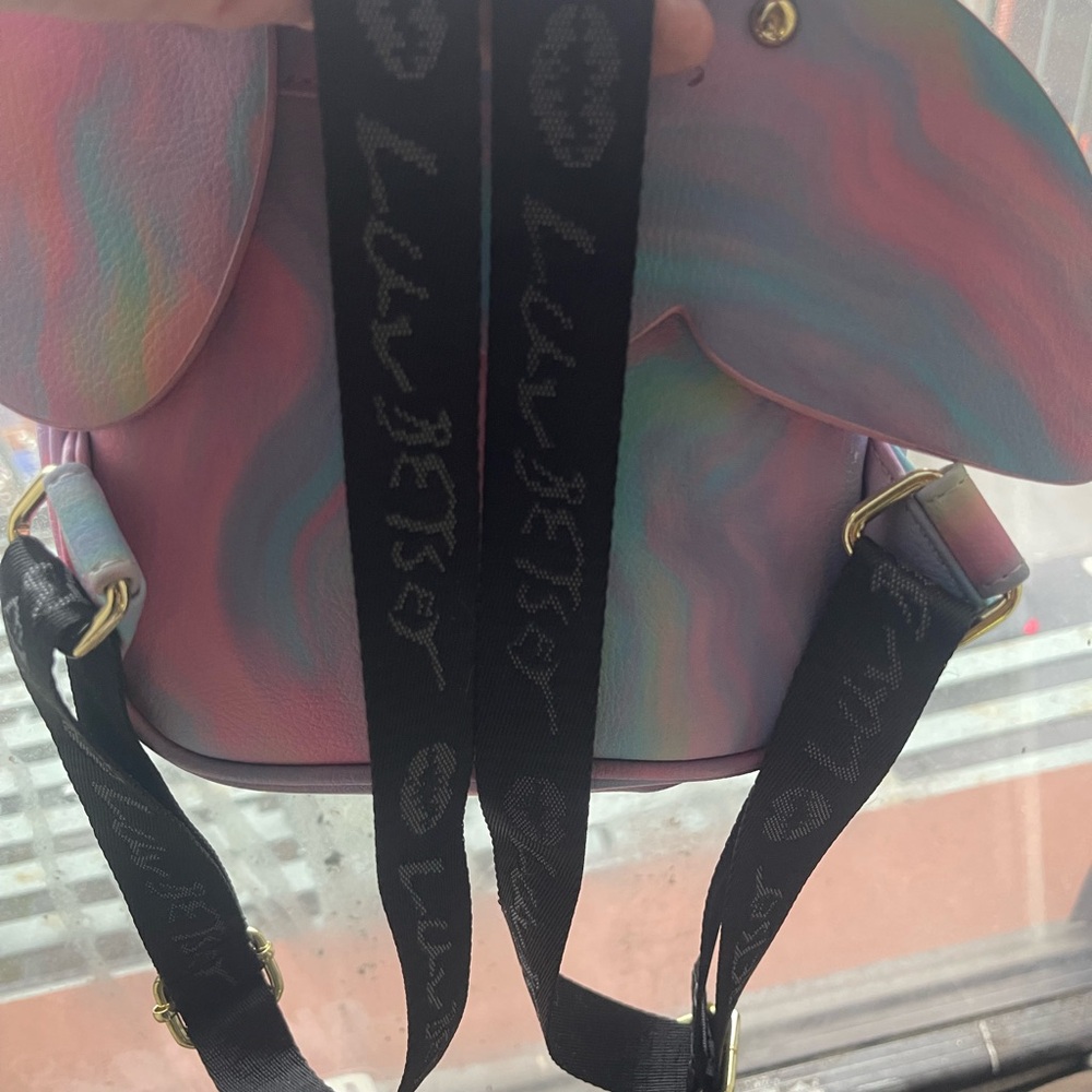 Luv Betsey by Betsey Johnson Multicolor Backpack with butterfly wings!!!NWOT! - Picture 7 of 12